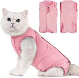 Avont Cat Recovery Suit Post Surgery Pink S