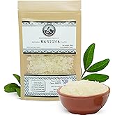 Organic Mastiha Chios 50G &ndash; 100% Natural Greek Mastic Gum, Gluten-Free &amp; Sugar-Free Vegan Resin from Greek Farmers, Authentic Mastiha Tears for Daily Use