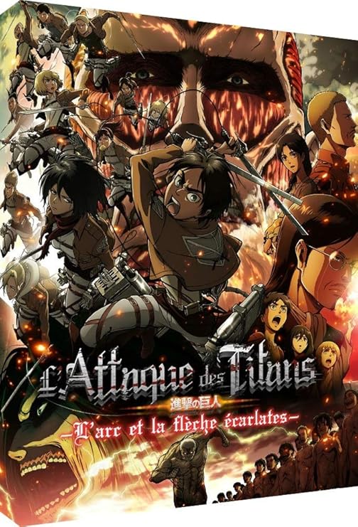 Attaque Des Titans Tome 34 Collector L' Attaque des Titans-Film 1 l'arc et la flèche écarlates Édition Collector Blu-Ray + DVD