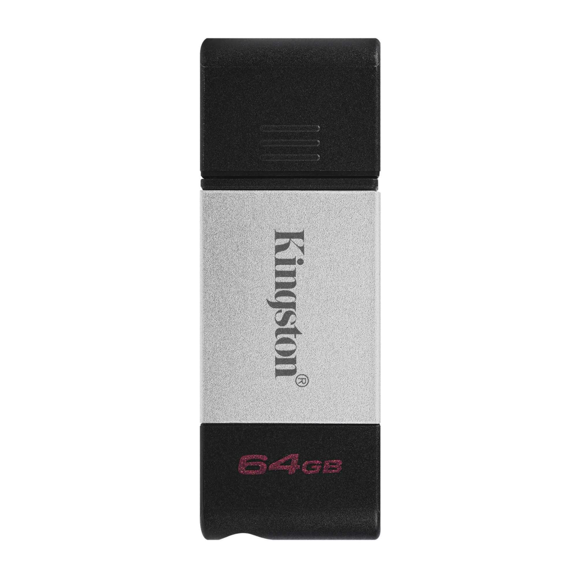 Kingston DataTraveler 80 64GB USB Type-C Flash Drive (DT80/64GB), Metal