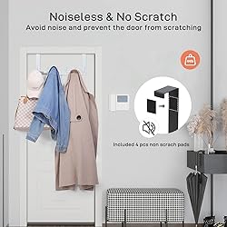 Optish Over The Door Hooks, Door Hanger Hooks for