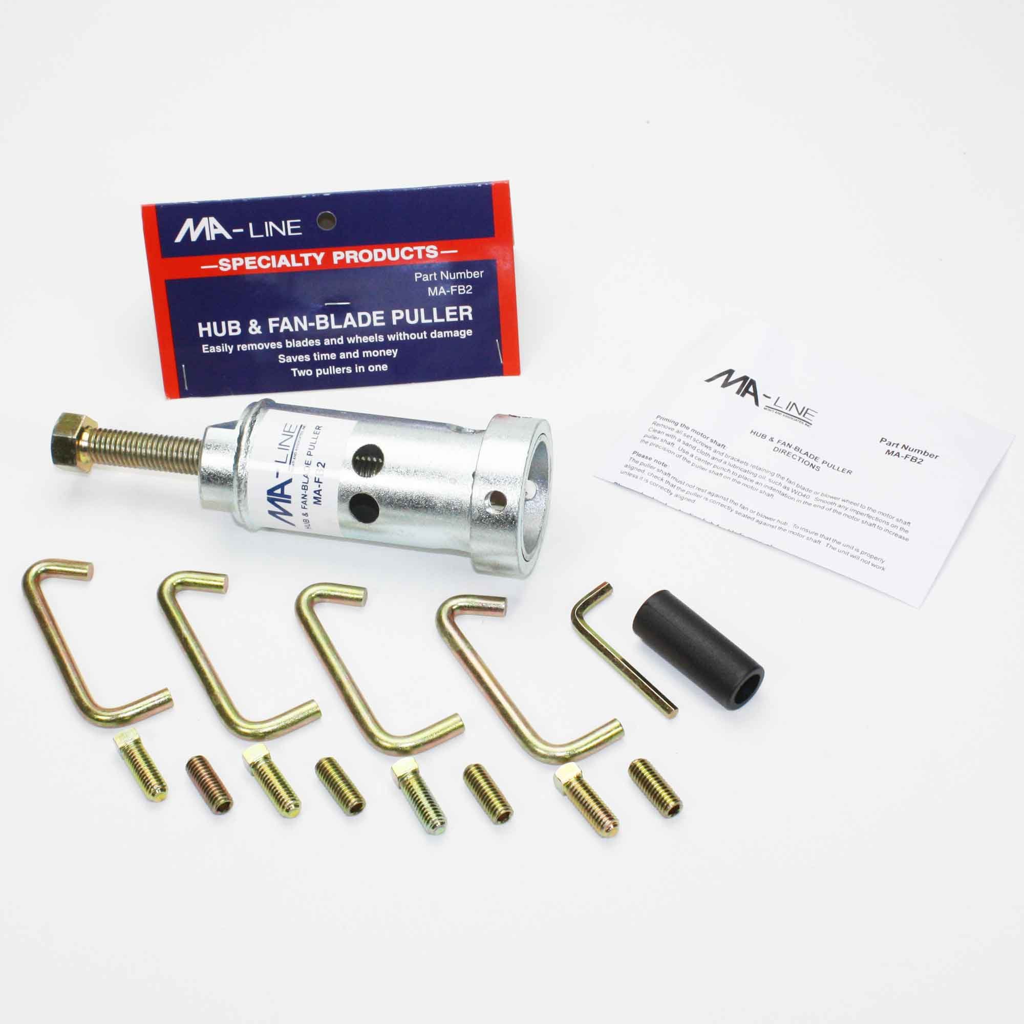 MAFB2 New Heavy Duty Steel MALine MALine Motor Blower Wheel Fan