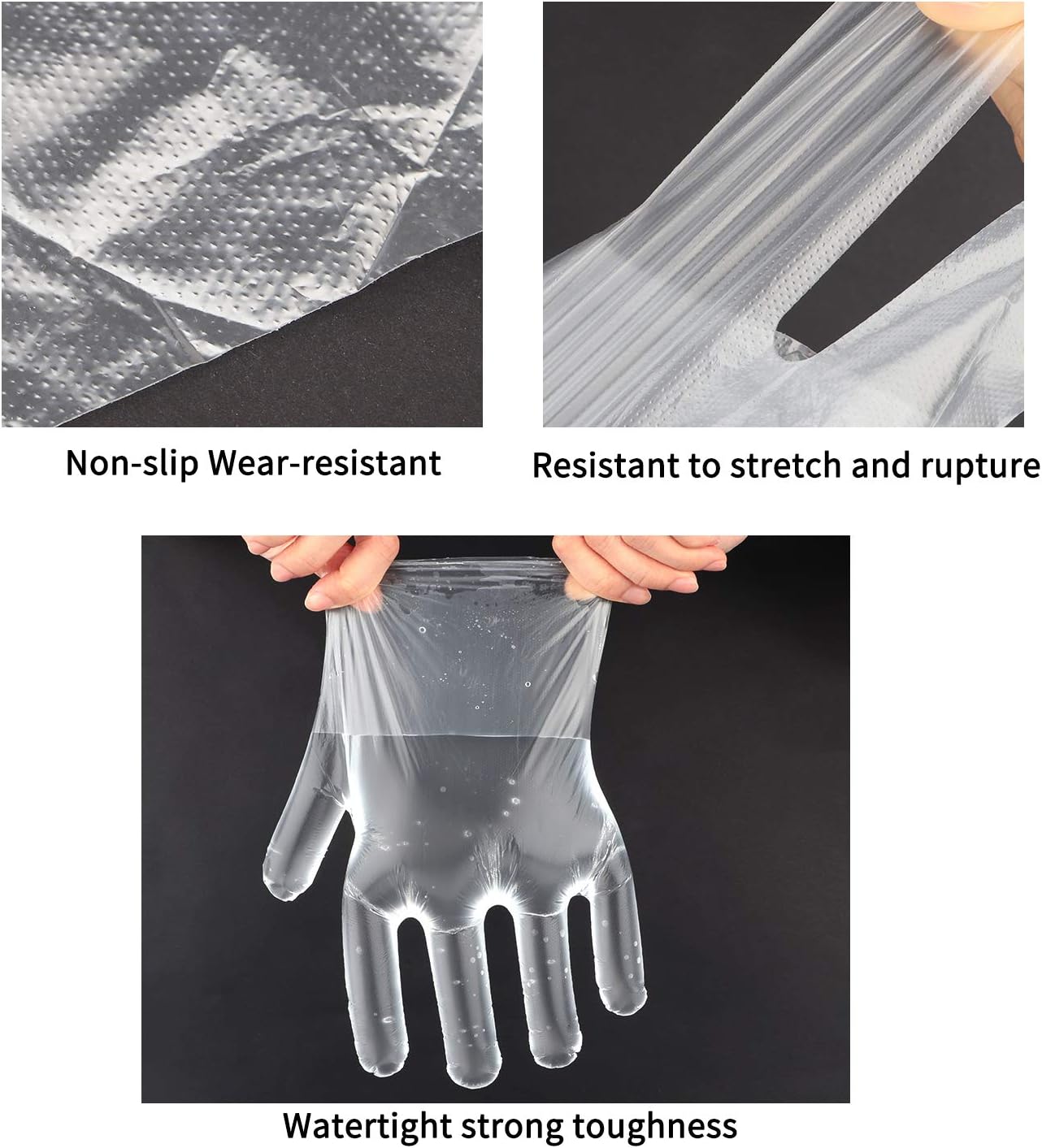 Yebeauty Paraffin Wax Liners for Hands, Clear Plastic Paraffin Wax Bath Liners for Hands Care, 200 PCS/Pack: Health & Personal Care