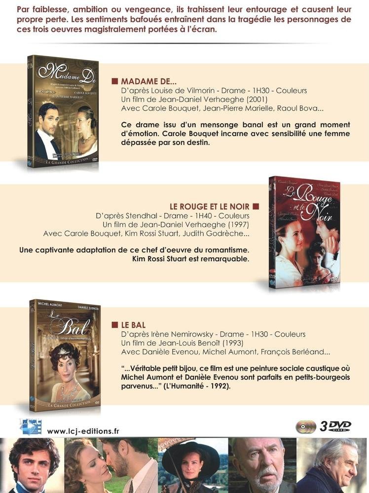 Classiques De La Litterature Les Grandes Trahisons Fr Import Amazon De Bouquet Carole Marielle Jean Pierre Rossi Stuart Kim Verhaeghe Jean Daniel Benoit Jean Louis Bouquet Carole Marielle Jean Pierre Dvd Blu Ray
