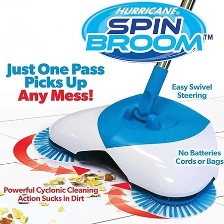 Others DEZIINE Magic Plastic Sweeping Machine Hand Push Broom Set