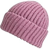 Armycrew Super Heavy Thick Ribbed Knit Winter Beanie