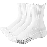 MIANDONGMAI Men's running socks - breathable, cushioned, comfortable and durable - 4 Pairs