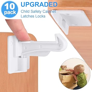 Amazon Com Cabinet Locks Child Safety Childproof Drawer Locks