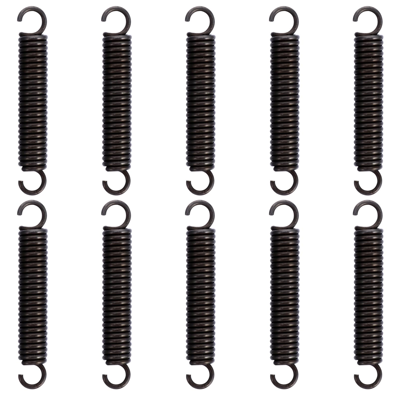 iplusmile Dual Hook Tension Springs 5 Pack 2 Inch Steel Extension Springs for Furniture Repair Power Transmission and Home Use