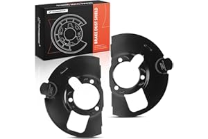 A-Premium Front Side Brake Dust Shields Compatible with Chevrolet, GMC & Cadillac Models - Silverado 1500 2014-2018, Tahoe 20