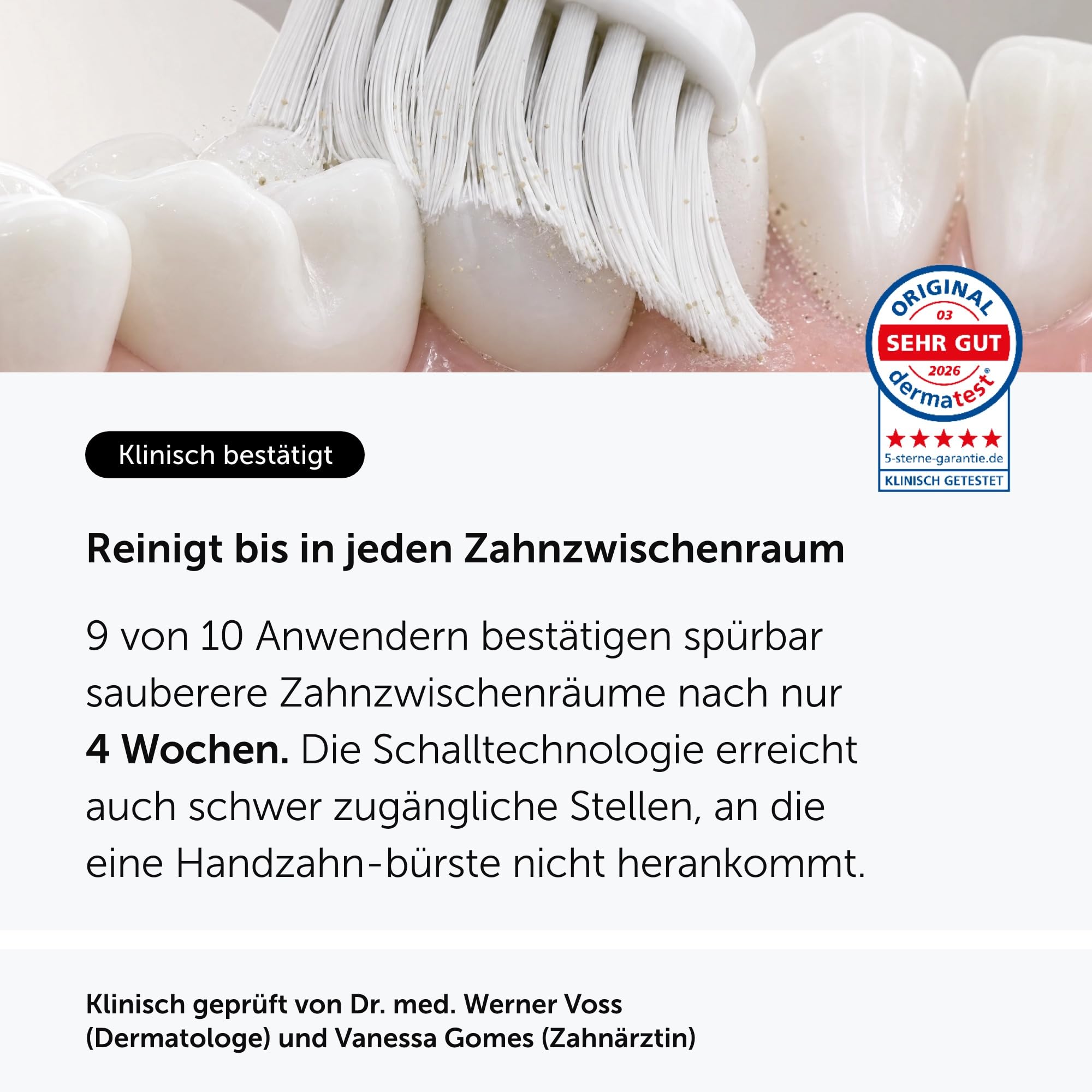 WonderSmile Pro Schallzahnbürste – TÜV-zertifiziert, 4 Modi (Ultimate Black) 9