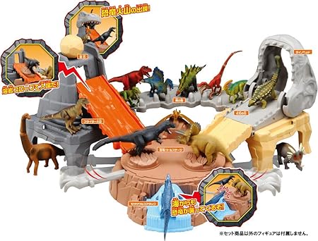 Amazon タカラトミー Takara Tomy アニア 恐竜バトルキングダム W385 H280 D2mm おもちゃ おもちゃ