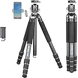 Carbon Fiber Tripod-INNOREL GT324C Professional Compact Tripod for DSLR Camera Heavy Duty Stand with Low Gravity Center Ball 
