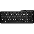 HP 460 Multi-Device Bluetooth Keyboard - Multi-OS Compatible - Full-Size Keyboard w/Numpad - 12 Programmable Buttons, Quick Switch Key - 24-Month, AAA Battery Life - Responsibly Made (Black)