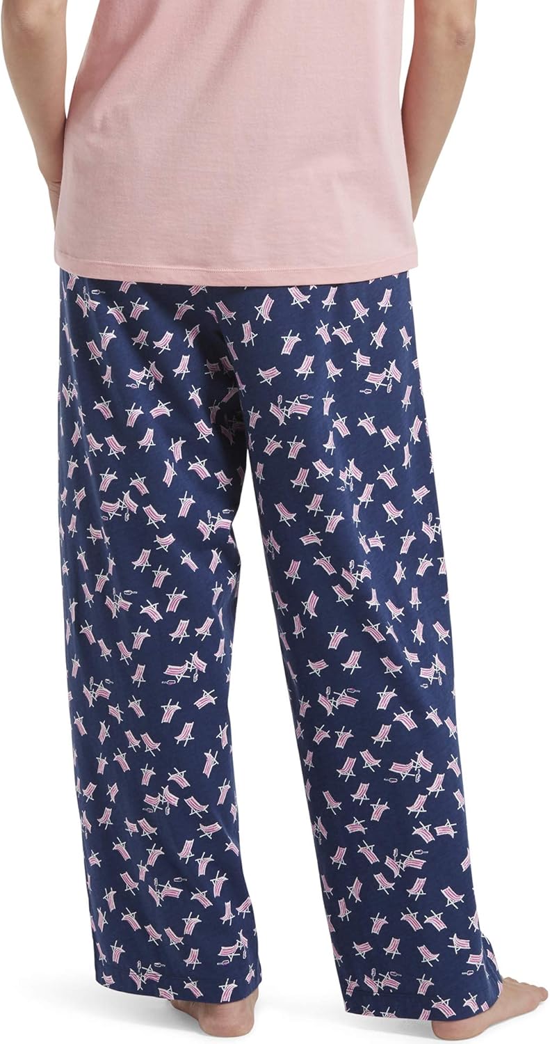 HUE Women's Printed Knit Capri Pajama Sleep Pant at  Women’s Clothing store