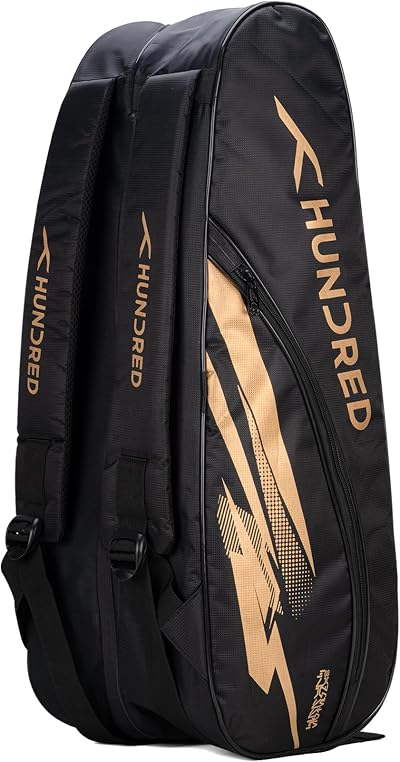 Hundred Cosmogear Badminton Kit Bag with Front Pocket Polyester