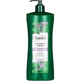 suave+ Rosemary and Mint Invigorating Shampoo, Paraben Free, 28 fl oz | Rosemary and mint shampoo for dry, damaged, curly, wavy, straight and color-treated hair; refreshes scalp and softens