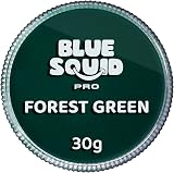 Blue Squid Forrest Green Pro Face Paint 30g Water Based Single Cake