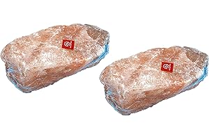 Glowyn Pink Himalayan Mineral Salt Rock for Deer (2-Pack) – Organic Pink Salt Block, 6-8lbs Each for Enhanced Deer Health