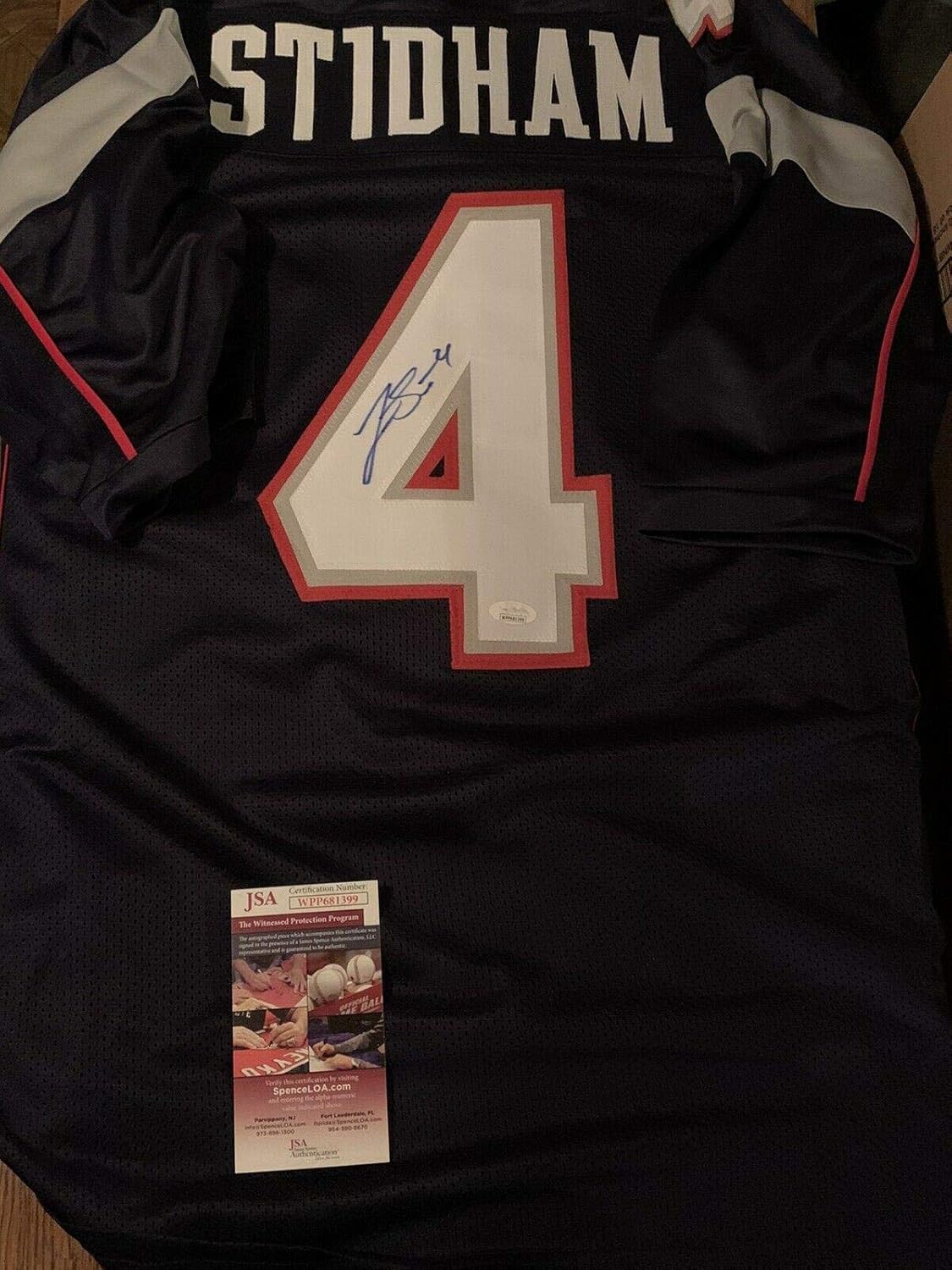 patriots stidham jersey