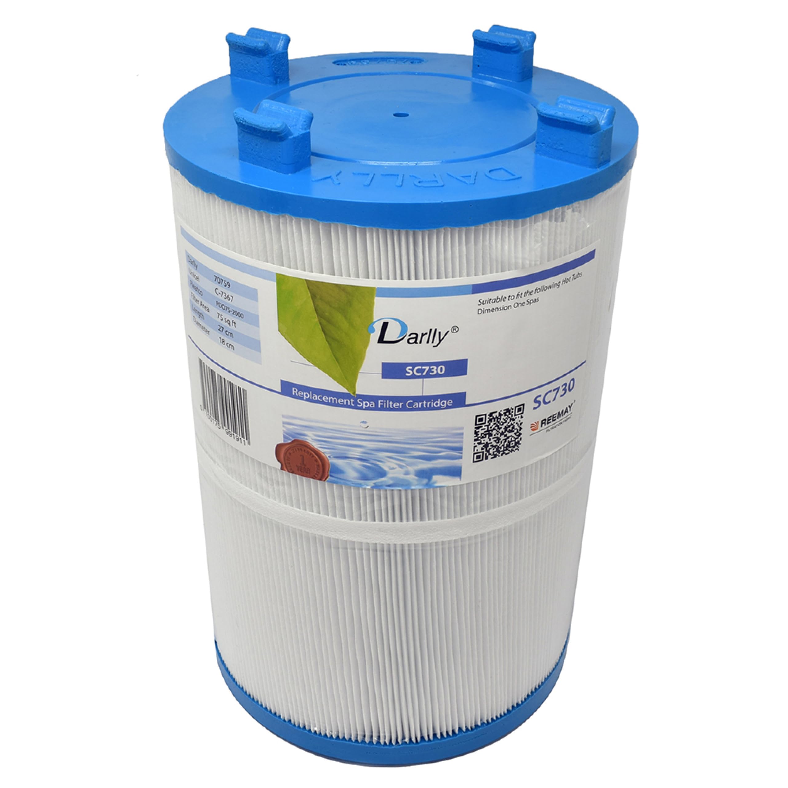 Dimension One Spas Filter C-7367,PD075-2000,SC730