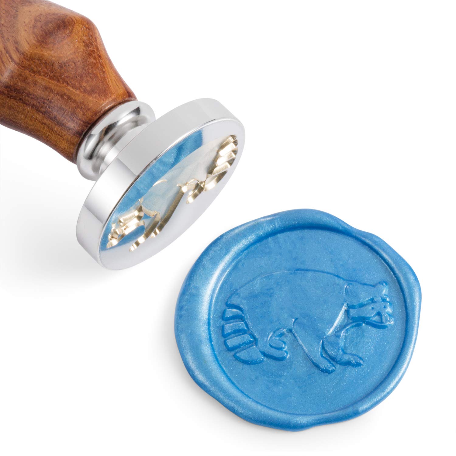 Mceal Wax Seal Stamp Pattern Group 1 (Racoon)