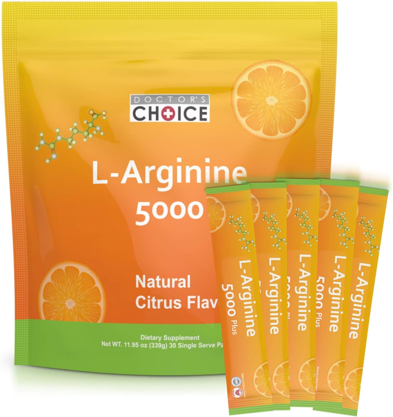 Amazon 【Doctor's Choice】ドクターズチョイス Lアルギニン5000プラス（約30日分） ドクターズチョイス