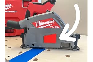 ToolCurve Arbor Dust Cover Compatible with Milwaukee M18 Track Saw