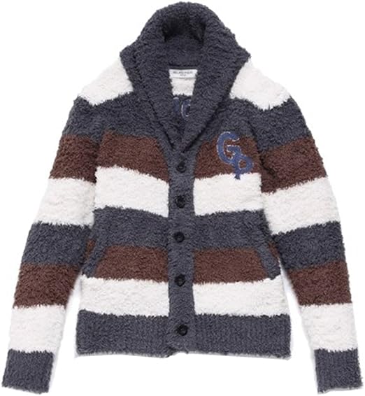 Amazon ルームウェア メンズ Gelato Pique ジェラート ピケ ショールガウン トップス 紳士 冬 秋 春 もこもこ 並行輸入品 Sy 131 ｍ ブラウン ルームウェアトップス 通販