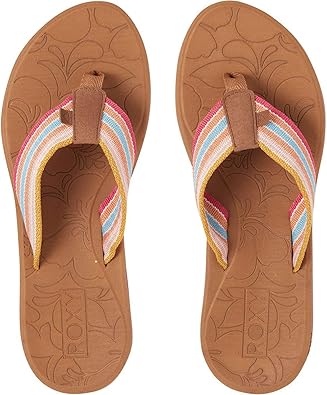 roxy flip flops amazon
