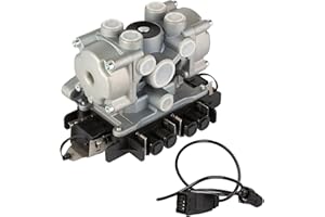 SOKAKOSC 4005001030 ABS Ecu/Valve Assy TCS 2 Trailer with Harness 4S/3M Imperial Thread Compatible with Volvo Mack Replaces 4