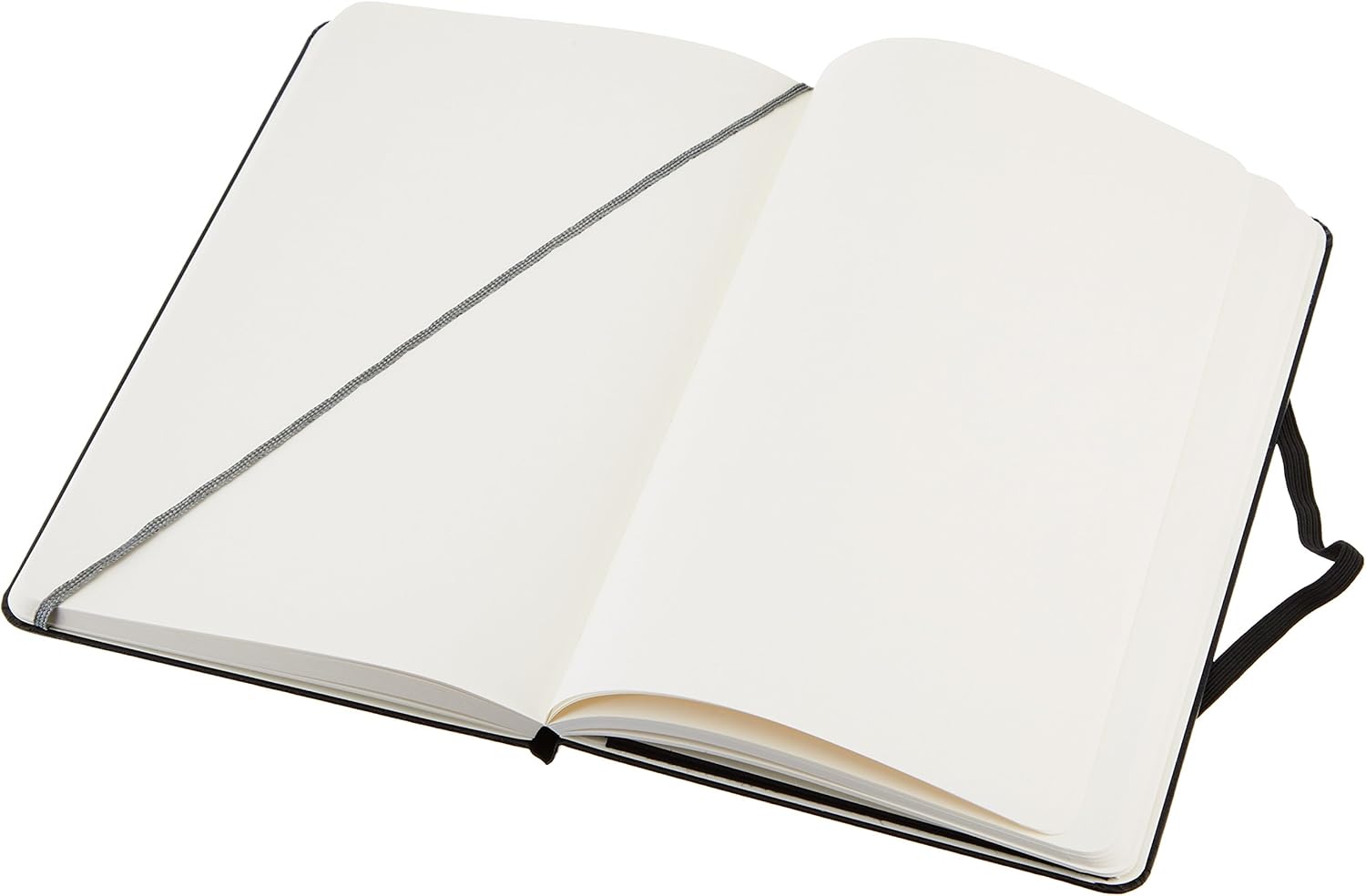 Amazon Basics Classic Notebook, A5, Plain, Black - Image 4