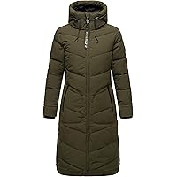Marikoo Long Fall & Winter Coat for Women | Detachable Hood