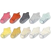 Goldbug Tiny Treads Socks - Socks with Grips for Baby, Toddler and Kids