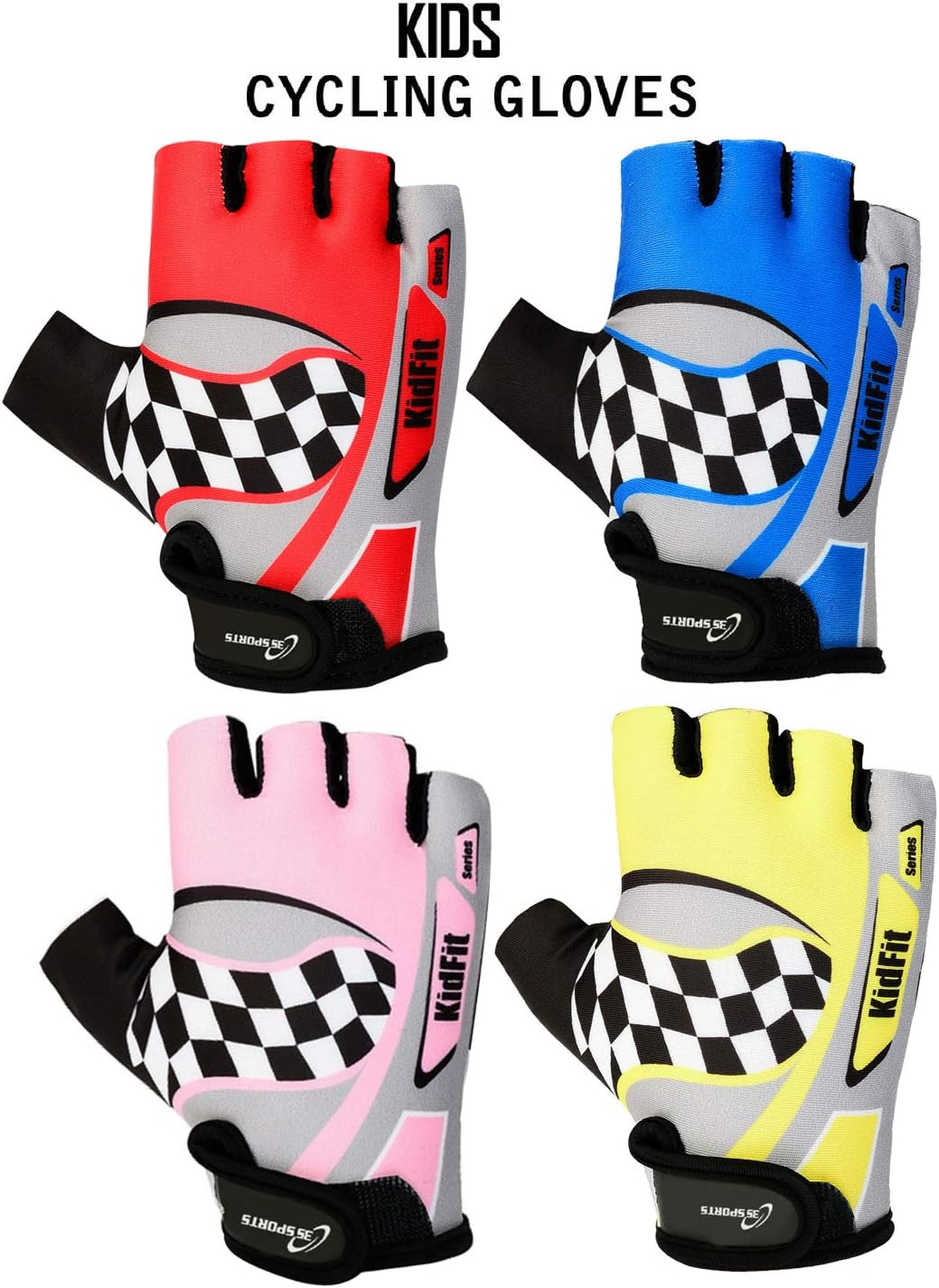 girls cycling gloves
