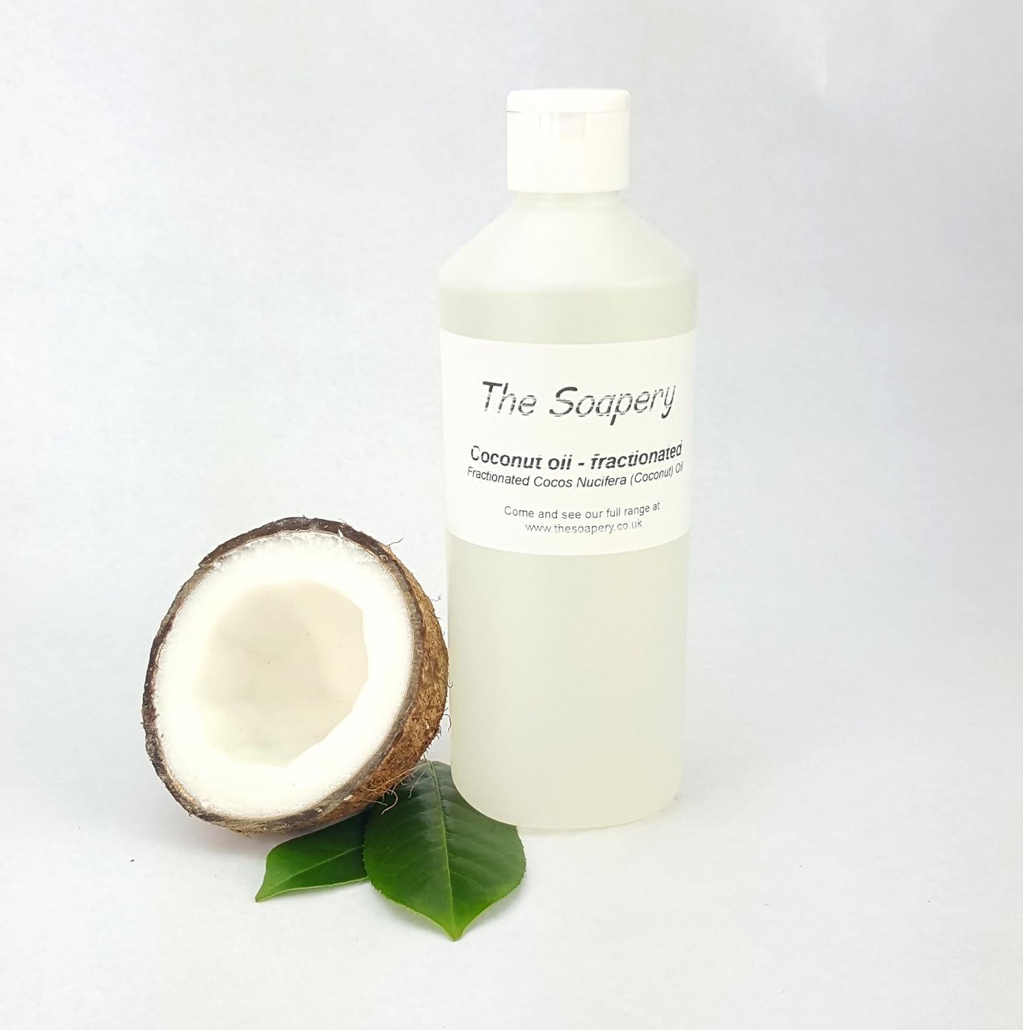 Fractionated Coconut Oil 500ml - 100% Pure and Natural Carrier Oil for Skin and Hair Treatments, 500 ml (Pack of 1)