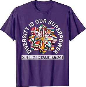 Asian American and Pacific Islander Heritage Month Saying T-Shirt
