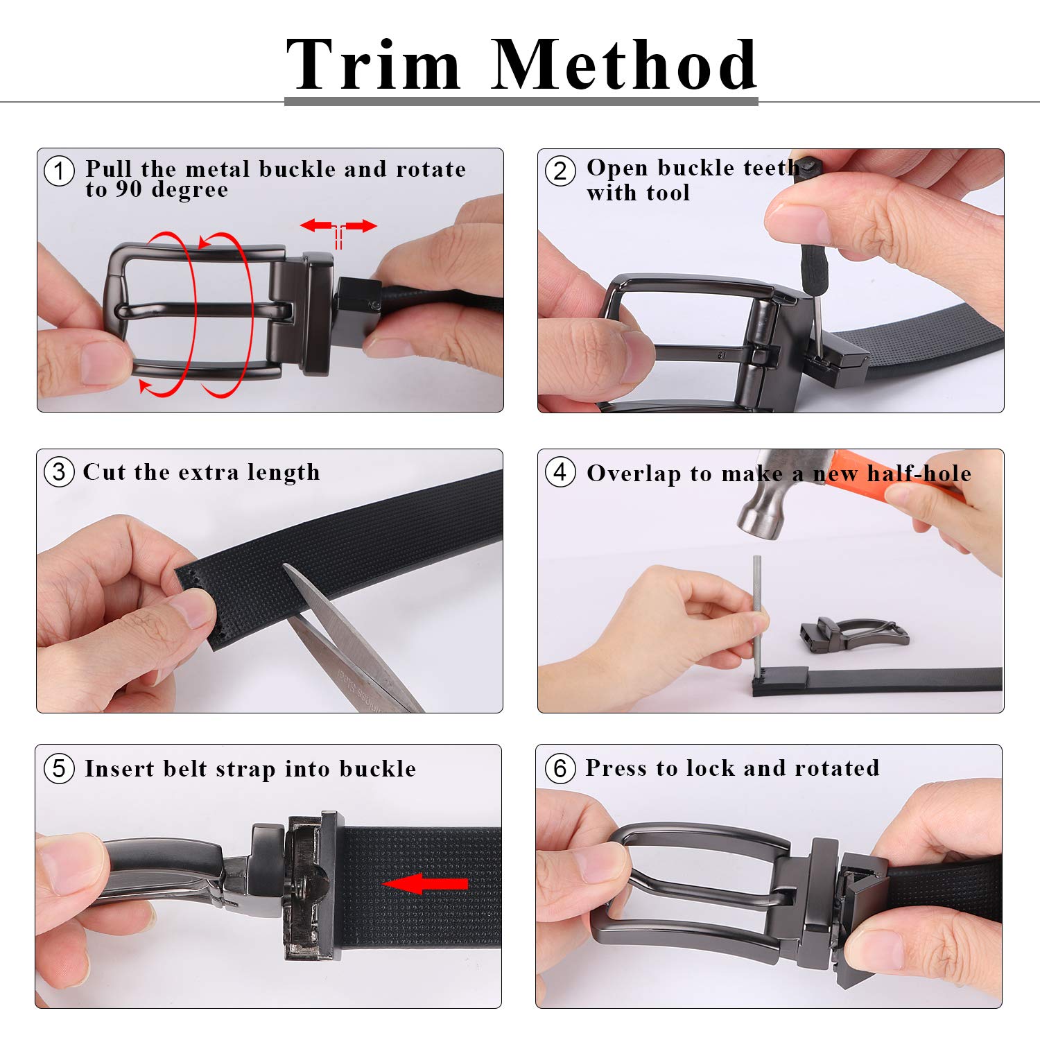 Reversible Leather Belts for Women with Rotated Metal Buckle 1.1 inch Black Brown Women Narrow Jeans Belt Christmas Gift Box,01 Black-Brown, Fit waist 30-35 inch