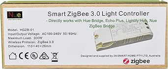 110-240V Smart ZigBee 3.0 Light Switch Controller Compatible with Echo Plus and Common Zigbee Bridge Hub to Control Normal Lights, Home Automation and Voice Control
