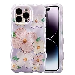 UEEBAI Ripple Case for iPhone 12 Pro Max, Cute