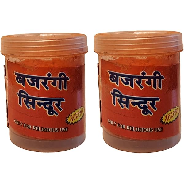 Chameli Tel Hanuman Pooja Set - Mit Kesariya Chandan Tilak