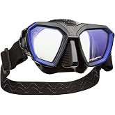 Scubapro D-Mask Diving Mask - includes Mounting Adapter for The HUD Dive Computer