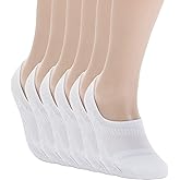 Pro Mountain Seamless No Show Socks Wide Toe Box For Health Bunion Unisex Size S to L Cotton Cushion Footies