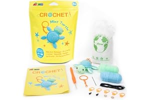 Avenir Beginner Crochet Charm Kit (Mint Turtle)