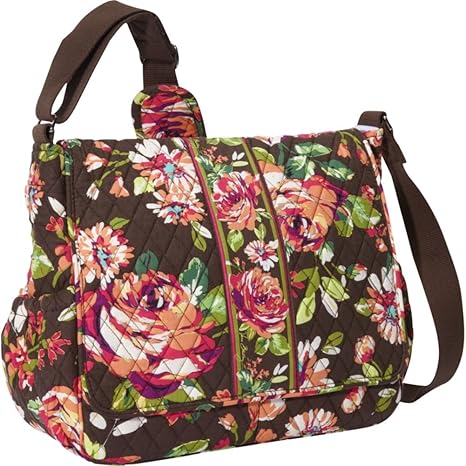 vera bradley messenger baby bag