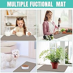 WISELIFE Coffee Mat Super Absorbent Dish Drying Mat