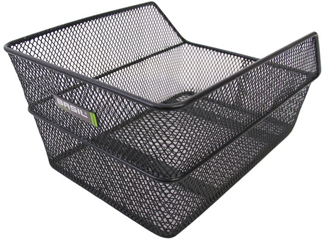 Basil Cento S children's bicycle basket, Unisex, Fahrradkorb Cento S, Black