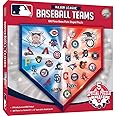 MasterPieces MLB1010: MLB Team Logos 500pc Homeplate Shaped Puzzle