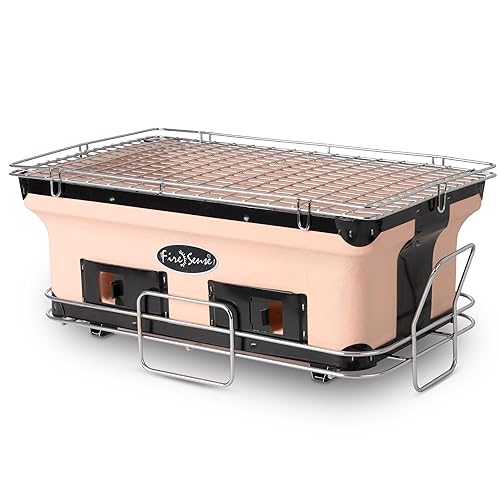 Fire Sense 60450 Yakatori Internal Grates Charcoal Chrome Cooking