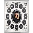 Lawrence Frames My School Years Silver Plated 8x10 Multi Picture Frame